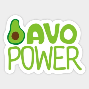 AVO POWER #1 Sticker
